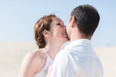 dune Pilat baiser de couple couleur